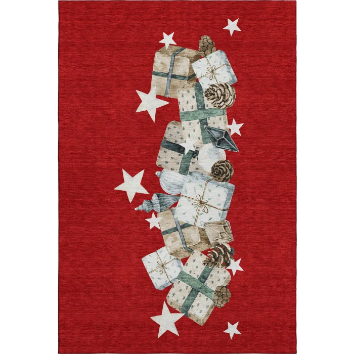Dalyn Merry & Bright Red MY27 5ft. x 7ft.6in. Rug