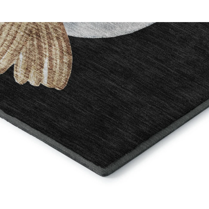 Dalyn Merry & Bright Black MY28 3ft. x 5ft. Rug