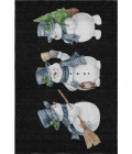 Dalyn Merry & Bright Black MY28 3ft. x 5ft. Rug