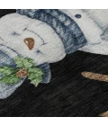 Dalyn Merry & Bright Black MY28 3ft. x 5ft. Rug