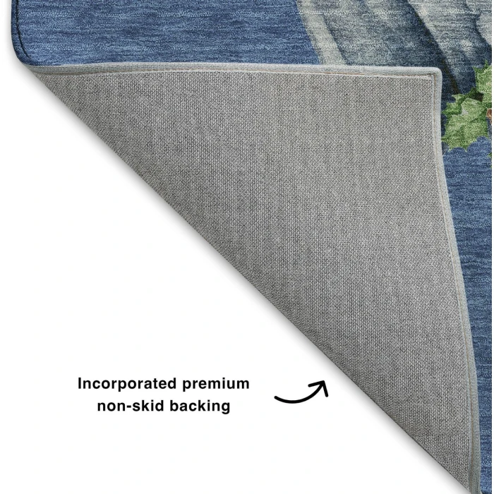 Dalyn Merry & Bright Blue MY28 8ft. x 8ft. Rug