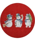 Dalyn Merry & Bright Red MY28 8ft. x 8ft. Rug