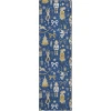 Dalyn Merry & Bright Blue MY29 2ft.3in. x 7ft.6in. Rug