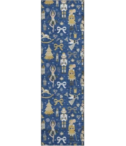 Dalyn Merry & Bright Blue MY29 2ft.3in. x 7ft.6in. Rug