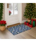 Dalyn Merry & Bright Blue MY29 1ft.8in. x 2ft.6in. Rug