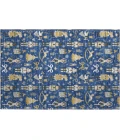 Dalyn Merry & Bright Blue MY29 1ft.8in. x 2ft.6in. Rug