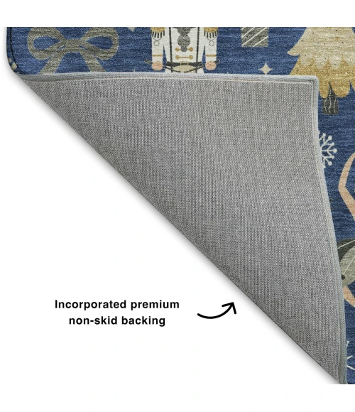 Dalyn Merry & Bright Blue MY29 3ft. x 5ft. Rug