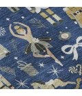 Dalyn Merry & Bright Blue MY29 3ft. x 5ft. Rug