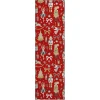 Dalyn Merry & Bright Red MY29 2ft.3in. x 7ft.6in. Rug