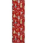 Dalyn Merry & Bright Red MY29 2ft.3in. x 7ft.6in. Rug