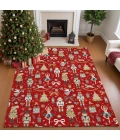 Dalyn Merry & Bright Red MY29 9ft. x 12ft. Rug