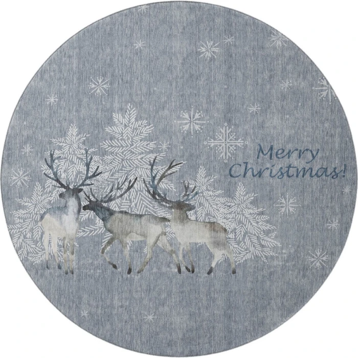 Dalyn Merry & Bright Gray MY2 8ft. x 8ft. Rug
