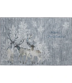 Dalyn Merry & Bright Gray MY2 1ft.8in. x 2ft.6in. Rug