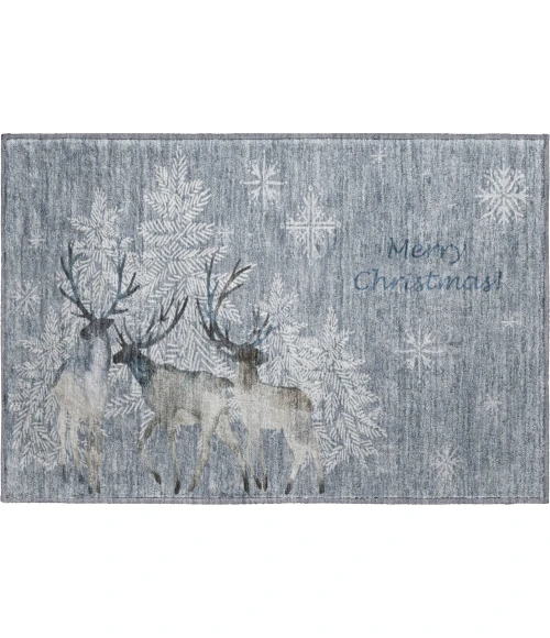 Dalyn Merry & Bright Gray MY2 1ft.8in. x 2ft.6in. Rug