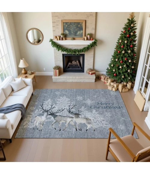 Dalyn Merry & Bright Gray MY2 2ft.6in. x 3ft.10in. Rug