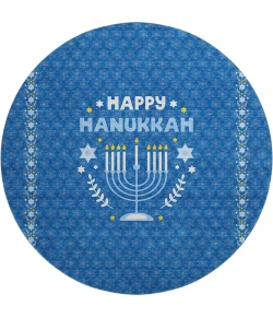 Dalyn Merry & Bright Blue MY30 8ft. x 8ft. Rug