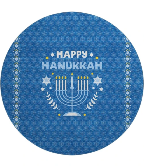 Dalyn Merry & Bright Blue MY30 8ft. x 8ft. Rug