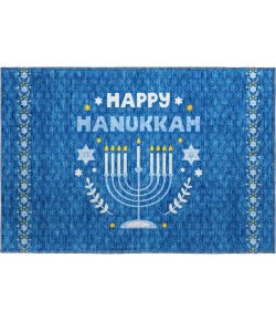 Dalyn Merry & Bright Blue MY30 1ft.8in. x 2ft.6in. Rug