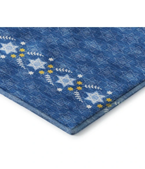 Dalyn Merry & Bright Blue MY30 1ft.8in. x 2ft.6in. Rug