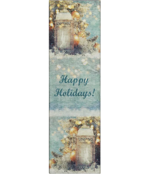 Dalyn Merry & Bright Blue MY3 2ft.3in. x 7ft.6in. Rug
