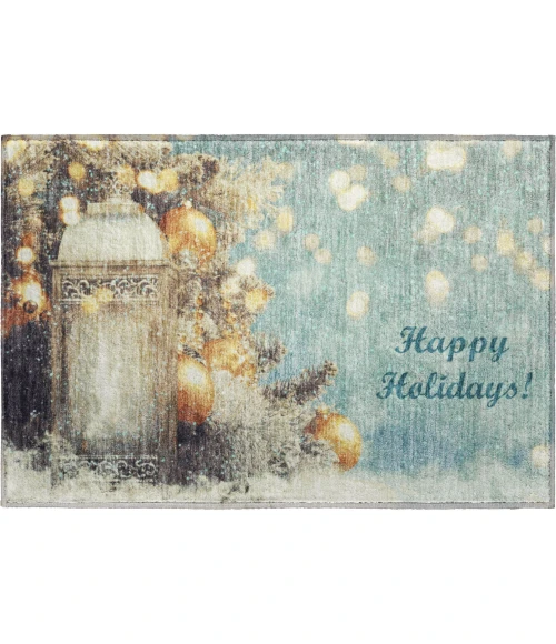 Dalyn Merry & Bright Blue MY3 1ft.8in. x 2ft.6in. Rug