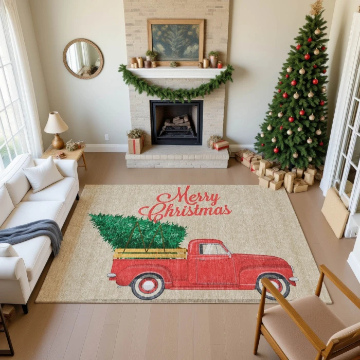 Dalyn Merry & Bright Ivory MY4 10ft. x 14ft. Rug