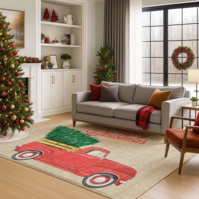 Dalyn Merry & Bright Ivory MY4 10ft. x 14ft. Rug