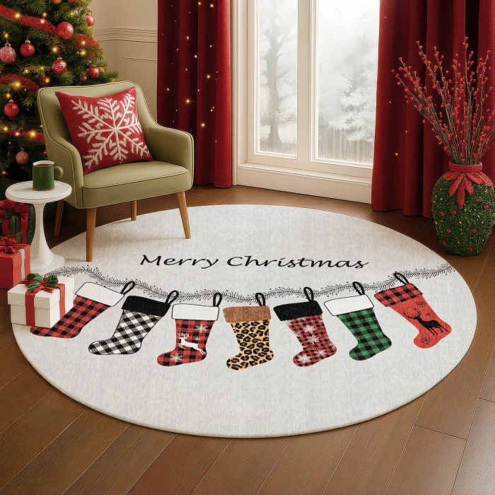 Dalyn Merry & Bright Gray MY5 8ft. x 8ft. Rug