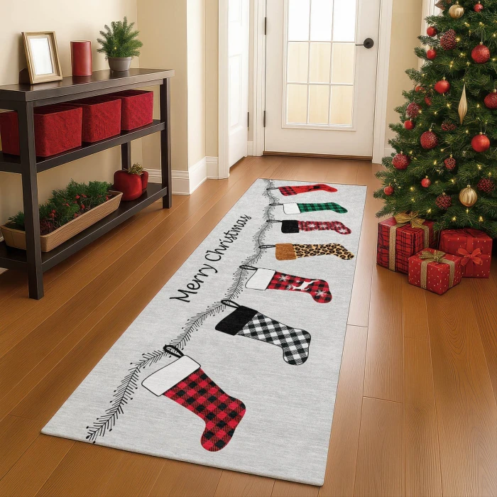 Dalyn Merry & Bright Gray MY5 2ft.3in. x 7ft.6in. Rug