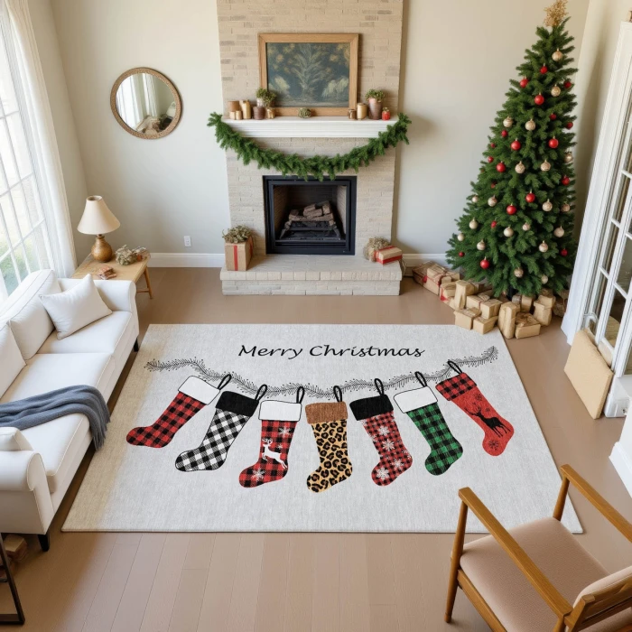 Dalyn Merry & Bright Gray MY5 8ft. x 10ft. Rug