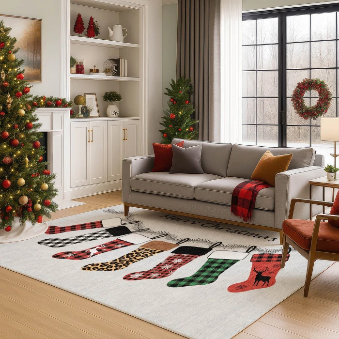 Dalyn Merry & Bright Gray MY5 8ft. x 10ft. Rug