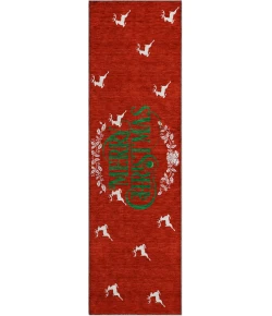 Dalyn Merry & Bright Red MY6 2ft.3in. x 7ft.6in. Rug