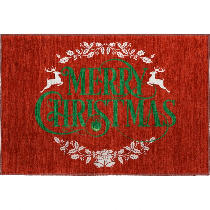Dalyn Merry & Bright Red MY6 1ft.8in. x 2ft.6in. Rug