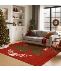 Dalyn Merry & Bright Red MY6 5ft. x 7ft.6in. Rug