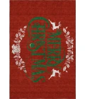 Dalyn Merry & Bright Red MY6 8ft. x 10ft. Rug