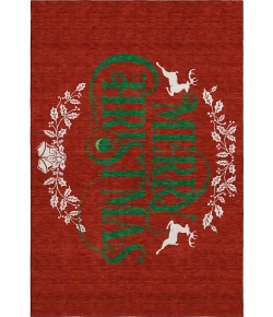 Dalyn Merry & Bright Red MY6 8ft. x 10ft. Rug