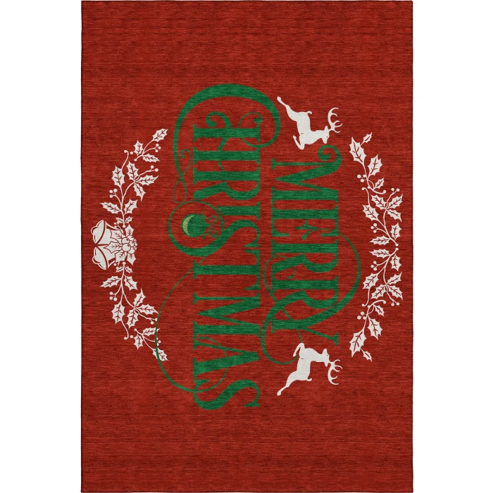 Dalyn Merry & Bright Red MY6 8ft. x 10ft. Rug