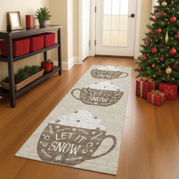 Dalyn Merry & Bright Brown MY7 2ft.3in. x 7ft.6in. Rug