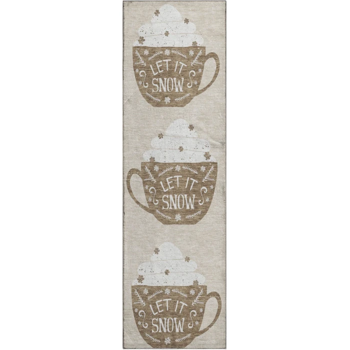 Dalyn Merry & Bright Brown MY7 2ft.3in. x 7ft.6in. Rug