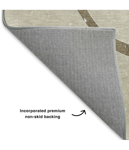 Dalyn Merry & Bright Brown MY7 1ft.8in. x 2ft.6in. Rug