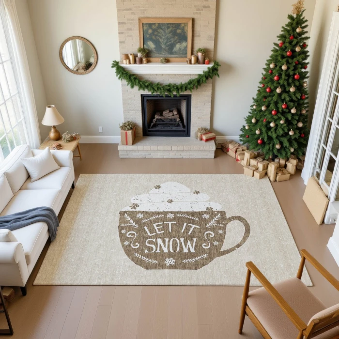 Dalyn Merry & Bright Brown MY7 3ft. x 5ft. Rug