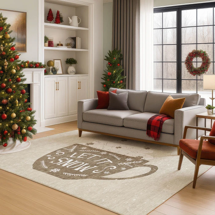 Dalyn Merry & Bright Brown MY7 3ft. x 5ft. Rug