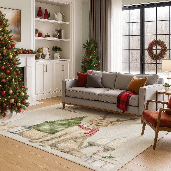 Dalyn Merry & Bright Brown MY8 10ft. x 14ft. Rug