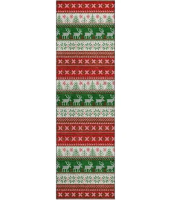 Dalyn Merry & Bright Red MY9 2ft.3in. x 7ft.6in. Rug