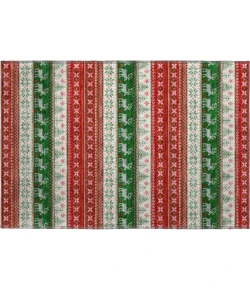 Dalyn Merry & Bright Red MY9 1ft.8in. x 2ft.6in. Rug