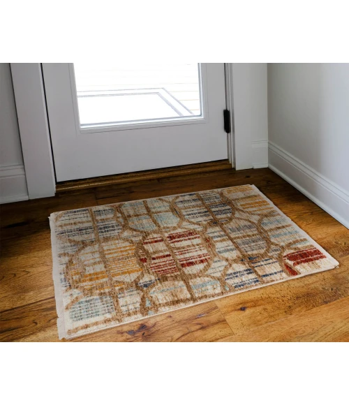 Dalyn Neola NA12 Khaki 1'8" x 2'6" Rug