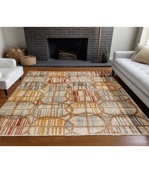 Dalyn Neola NA12 Khaki 7'10" x 10' Rug