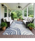 Dalyn Neo Blue NO10 3ft. x 5ft. Rug