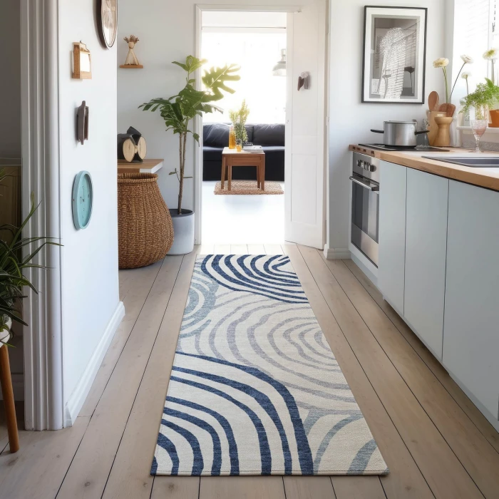 Dalyn Neo Blue NO10 2ft.3in. x 7ft.6in. Rug