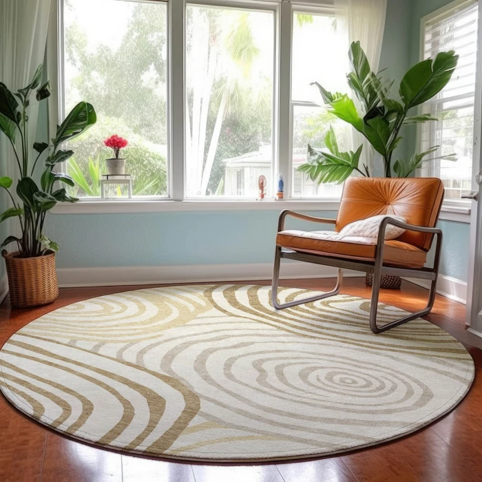 Dalyn Neo Gold NO10 8ft. x 8ft. Rug